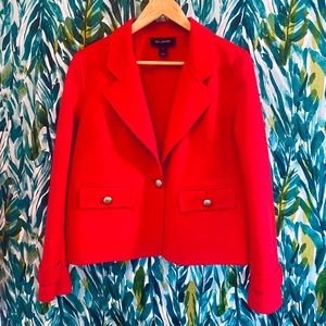 St. John Women’s Classic Blazer Red Size 8